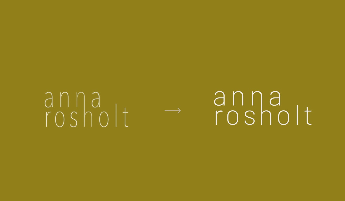 Anna Rosholt Jewellery Digital Butter Portfolio 03 Logo